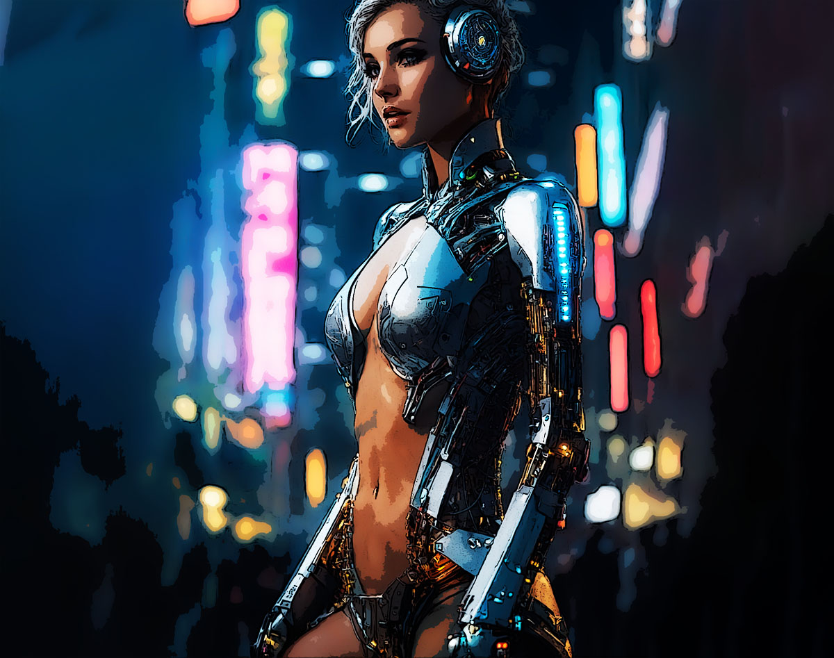 アンドロイドのイメージイラスト