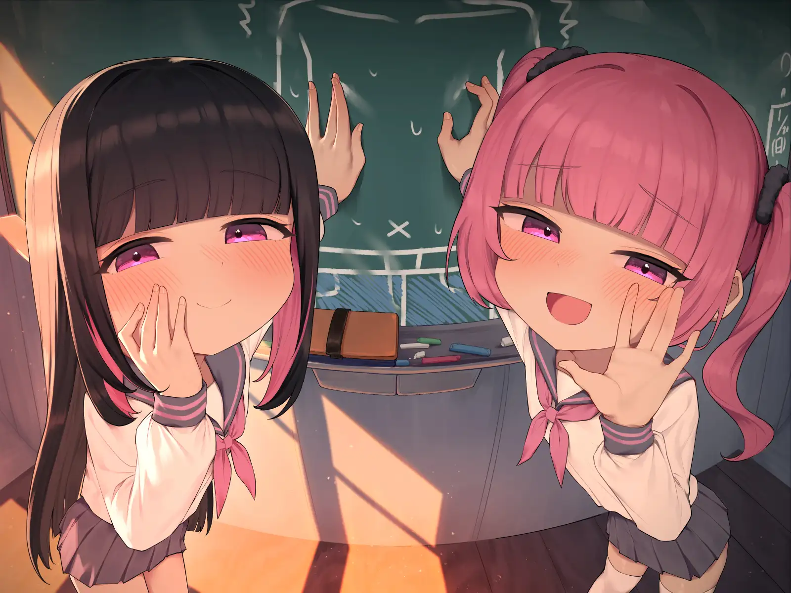 甘サド双子のいじわる乳首あそびの登場キャラクター2人